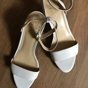 Ivory Naturalizer Strappy Ankle Sandles
